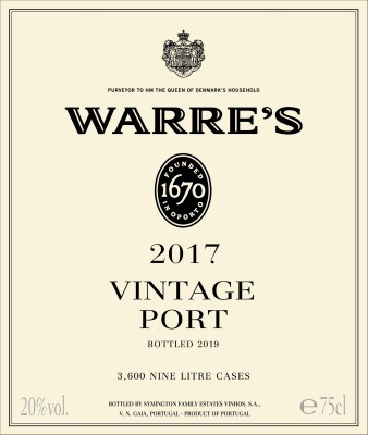 Warre Vintage 2017